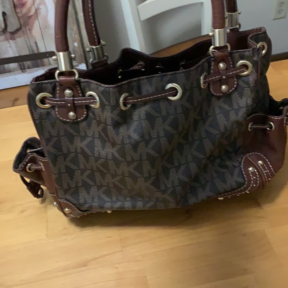 Vintage Michael Kors Drawstring bag (2008) brown - Picture 8 of 9